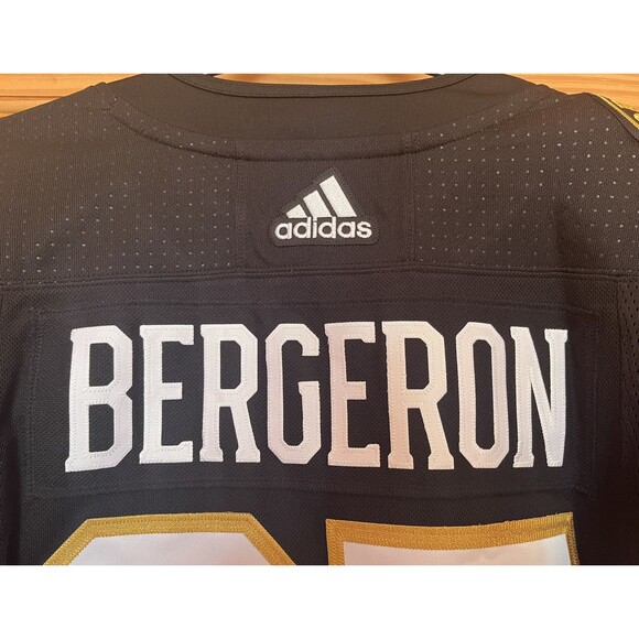 Adidas Boston Bruins Patrice Bergeron Authentic Jersey 100th Anniversary Size 52 - Picture 10 of 14